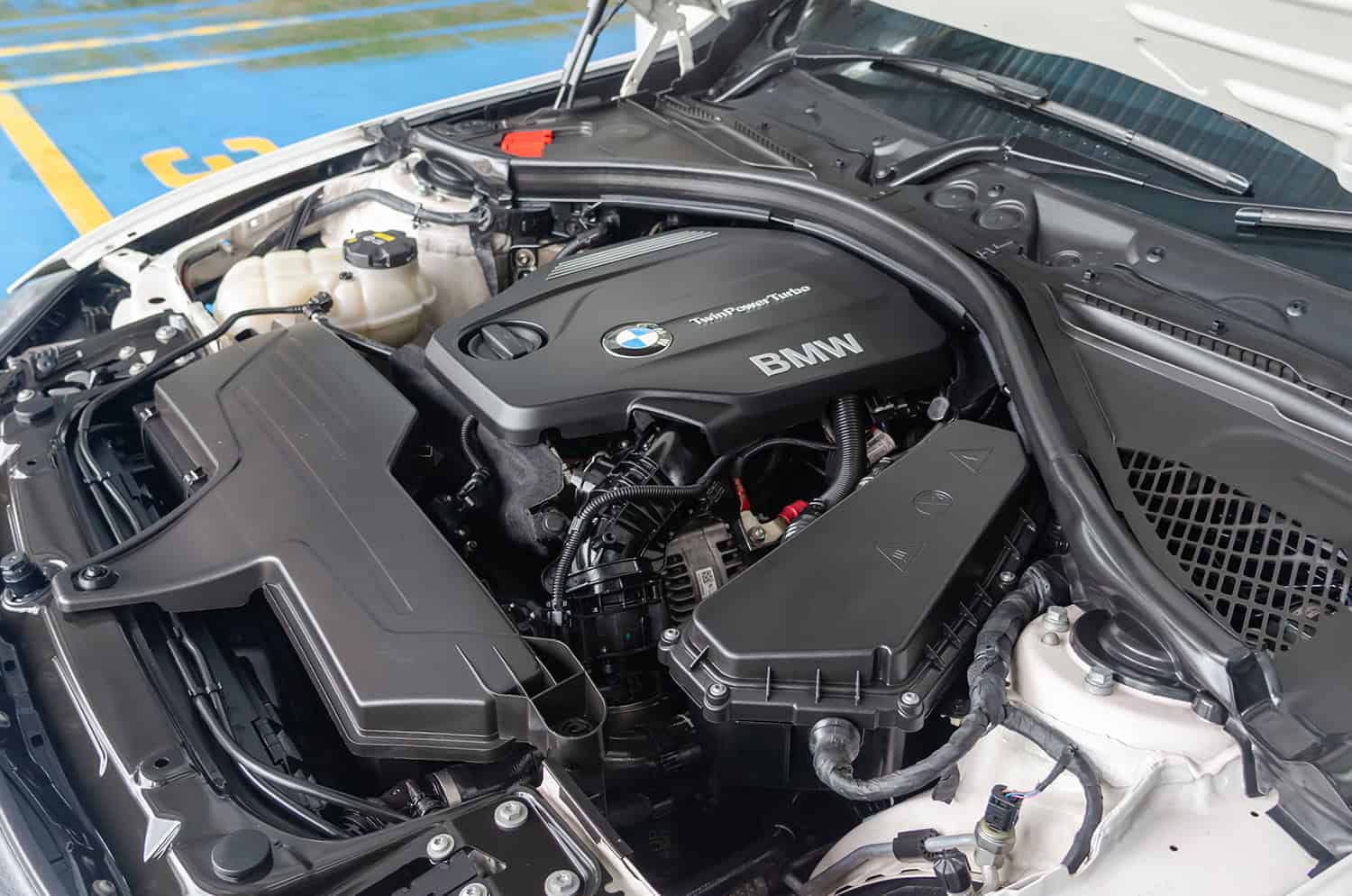 BMW car engine